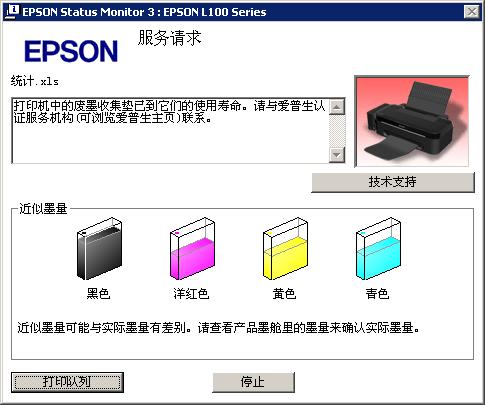 epsonl201，epsonL201打印机怎么加墨复位?？
